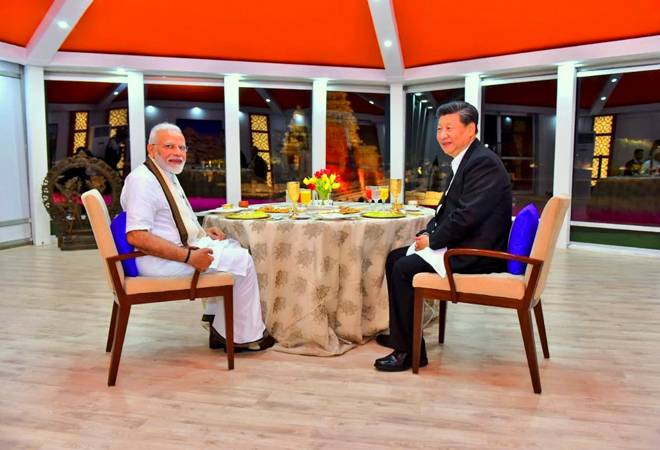 PM Modi meets Chinese President Xi Jinping PM Modi meets Chinese President Xi Jinping