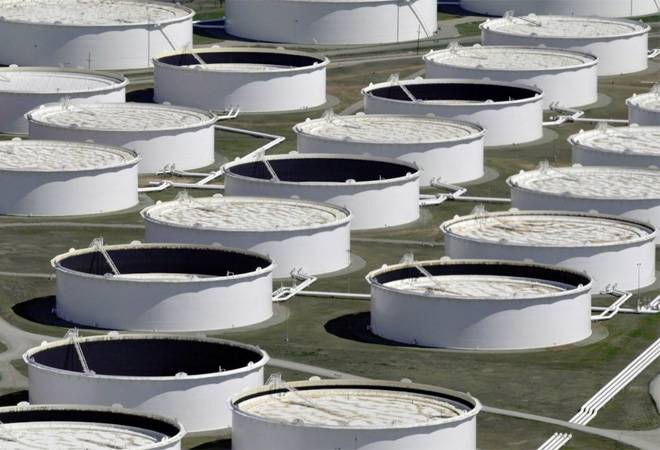 The Padur storage facility has four equal-sized compartments The Padur storage facility has four equal-sized compartments