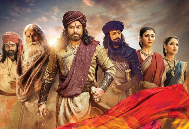 Sye Raa Narasimha Reddy box office collection: The Tamil and Telugu versions of the film collectively have raked in Rs 32 lakh with the Telugu version earning Rs 25 lakh and Tamil version grossing Rs 7 lakh. Sye Raa Narasimha Reddy box office collection: The Tamil and Telugu versions of the film collectively have raked in Rs 32 lakh with the Telugu version earning Rs 25 lakh and Tamil version grossing Rs 7 lakh.