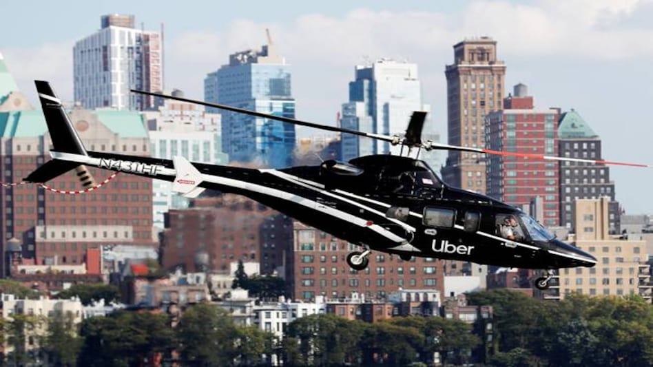 The company announced its Uber Copter offer on Thursday, saying flights to and from Lower Manhattan. (Photo credit: Reuters) The company announced its Uber Copter offer on Thursday, saying flights to and from Lower Manhattan. (Photo credit: Reuters)