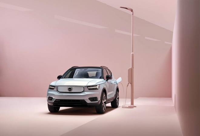 Volvo's first fully electric car XC40 Recharge Volvo's first fully electric car XC40 Recharge