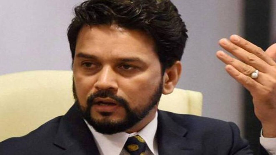 "There is no 5 per cent slump. Where did you get the figure. Show us," says Union Minister Anurag Thakur in Lok Sabha "There is no 5 per cent slump. Where did you get the figure. Show us," says Union Minister Anurag Thakur in Lok Sabha