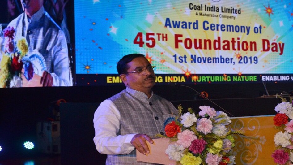 Coal minister Pralhad Joshi Coal minister Pralhad Joshi