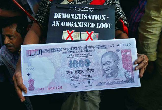 Demonetisation had wiped out 86 per cent of the total currency from circulation. Photo: Reuters Demonetisation had wiped out 86 per cent of the total currency from circulation. Photo: Reuters