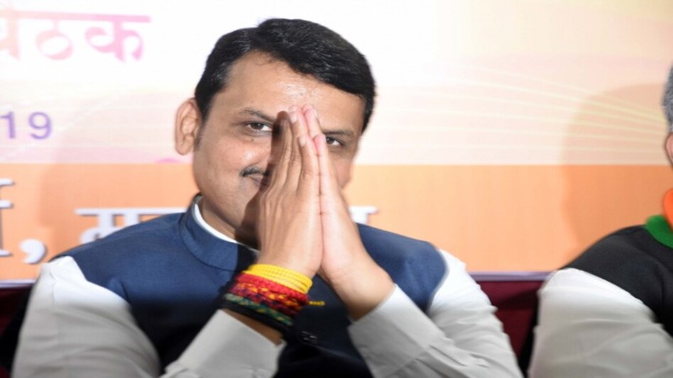Before resigning, Devendra Fadnavis also lashed out at Shiv Sena (Photo credit: IANS) Before resigning, Devendra Fadnavis also lashed out at Shiv Sena (Photo credit: IANS)