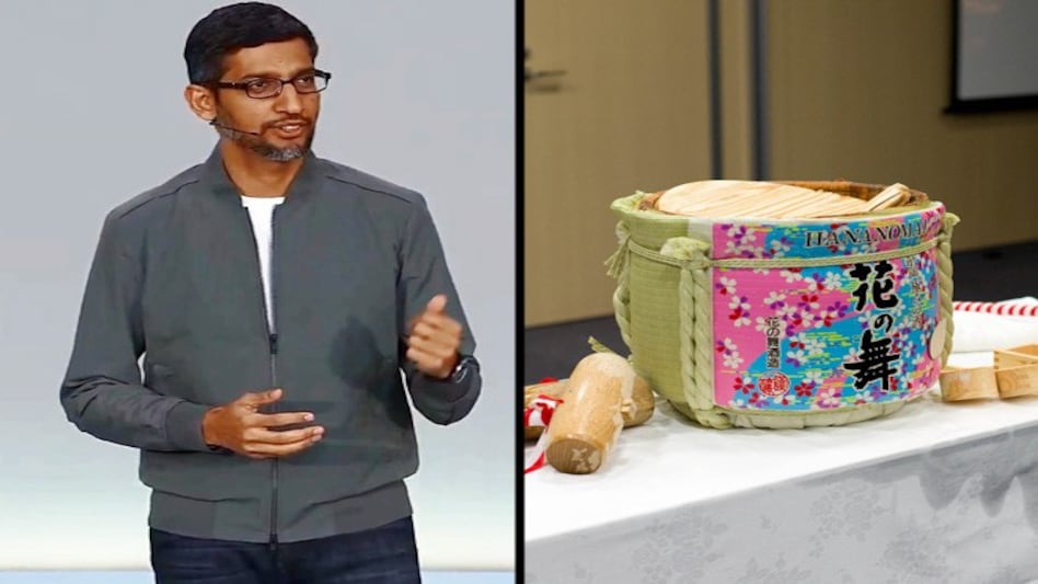 Google CEO Sundar Pichai celebrated the new Google office in Japan with is a 300-year-old sake barrel breaking ceremony (Representative image) Google CEO Sundar Pichai celebrated the new Google office in Japan with is a 300-year-old sake barrel breaking ceremony (Representative image)