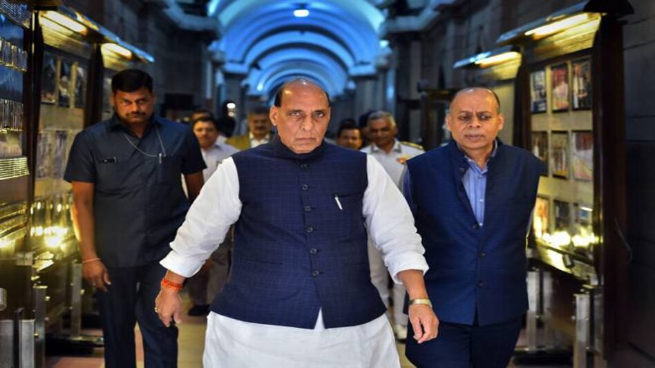 Defence minister Rajnath Singh Defence minister Rajnath Singh