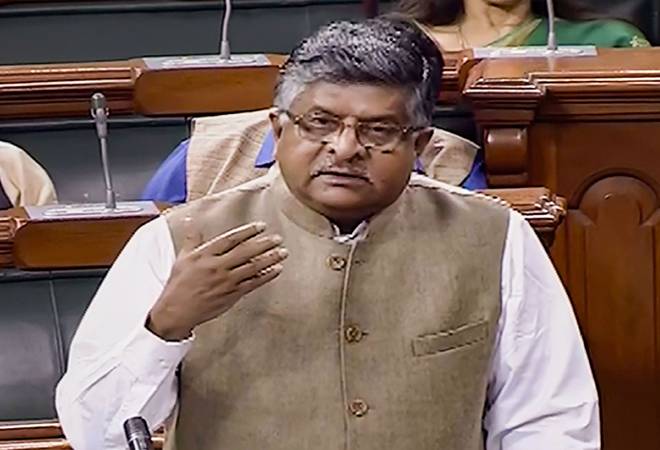 Telecom Minister Ravi Shankar Prasad / Image source: PTI Telecom Minister Ravi Shankar Prasad / Image source: PTI