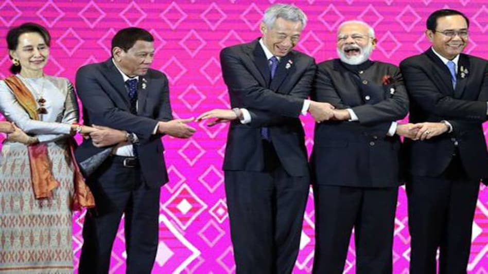 PM Modi and leaders of 15 Asia-Pacific countries holding talks in Bangkok PM Modi and leaders of 15 Asia-Pacific countries holding talks in Bangkok
