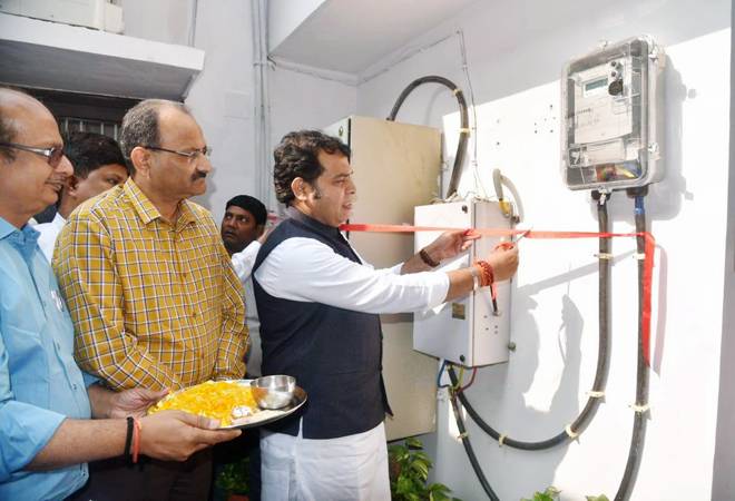 Electricity bill defaulters beware! UP power minister launches drive to install prepaid electricity meters, gets first at his home