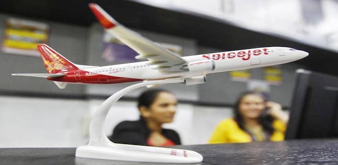 SpiceJet shares opened with a loss of 3.87% today and later fell 6.95% intraday to the day's low of Rs 105.8 on the BSE. SpiceJet shares opened with a loss of 3.87% today and later fell 6.95% intraday to the day's low of Rs 105.8 on the BSE.