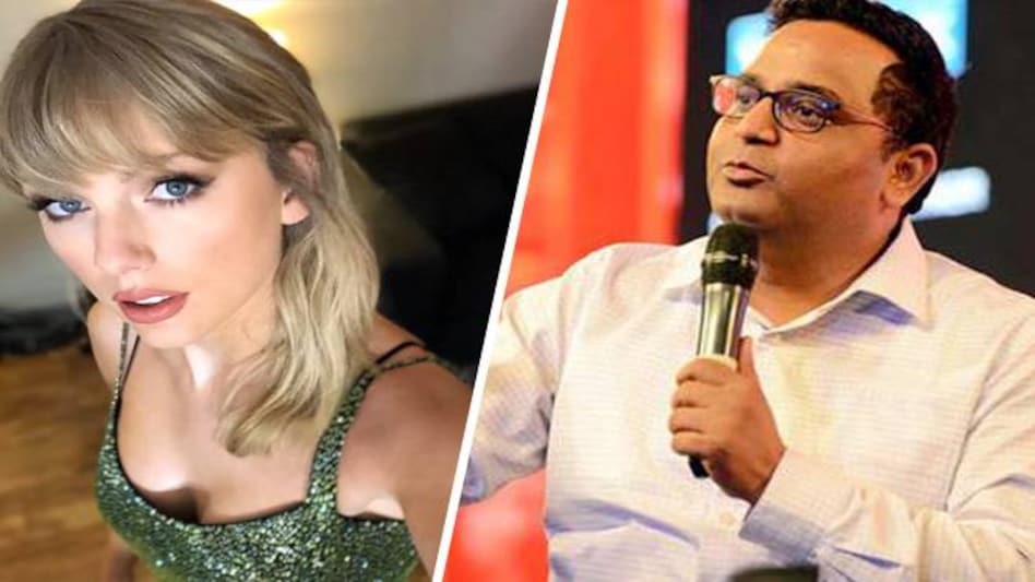 Taylor Swift has a new fan in Vijay Shekhar Sharma Taylor Swift has a new fan in Vijay Shekhar Sharma