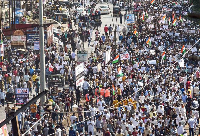 Anti-CAA protests: Demonstration at Thane on Wednesday Anti-CAA protests: Demonstration at Thane on Wednesday