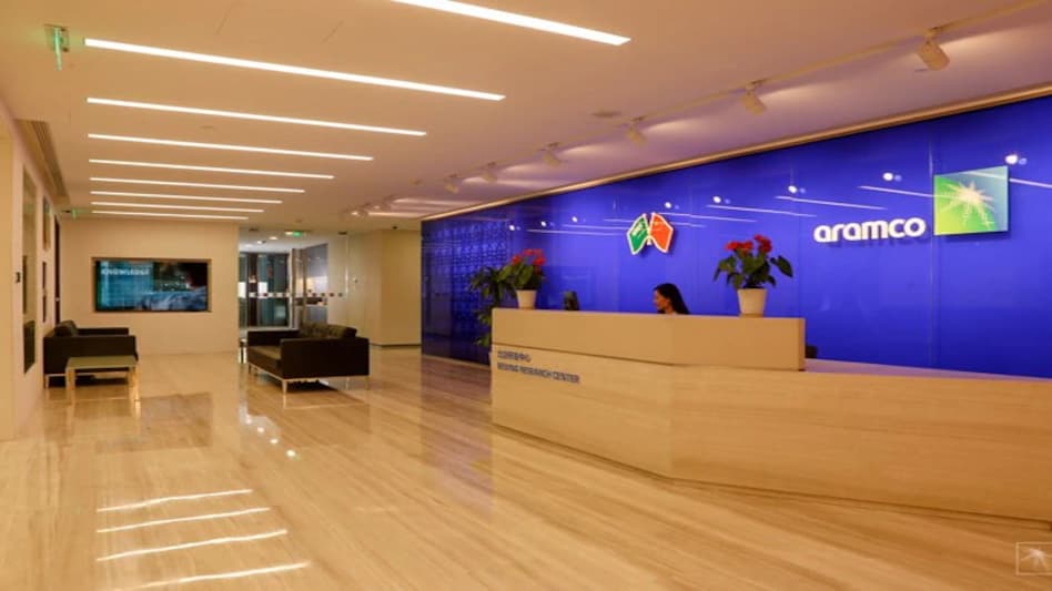 Saudi Aramco's share price jumped 10 per cent for the second consecutive day, hitting 38.7 riyals ($10.32) in a pre-market auction Saudi Aramco's share price jumped 10 per cent for the second consecutive day, hitting 38.7 riyals ($10.32) in a pre-market auction