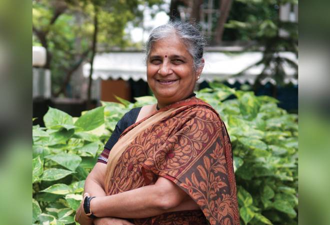 Sudha Murty, Chairperson of the Infosys Foundation India Sudha Murty, Chairperson of the Infosys Foundation India