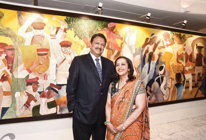 Ajay Piramal, Chairman, Piramal Group and his wife Swati Piramal, Group Vice-Chairperson Ajay Piramal, Chairman, Piramal Group and his wife Swati Piramal, Group Vice-Chairperson