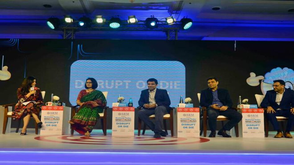 Anjali Bansal of Avaana Capital, Karthik Reddy, Co-founder of Blume Ventures, Rehan Yar Khan, Managing Partner of Orios Venture Partners, and Tej Kapoor, MD and Head of Fosun RZ Capital India, during Business Today's Mindrush event in Mumbai. Anjali Bansal of Avaana Capital, Karthik Reddy, Co-founder of Blume Ventures, Rehan Yar Khan, Managing Partner of Orios Venture Partners, and Tej Kapoor, MD and Head of Fosun RZ Capital India, during Business Today's Mindrush event in Mumbai.