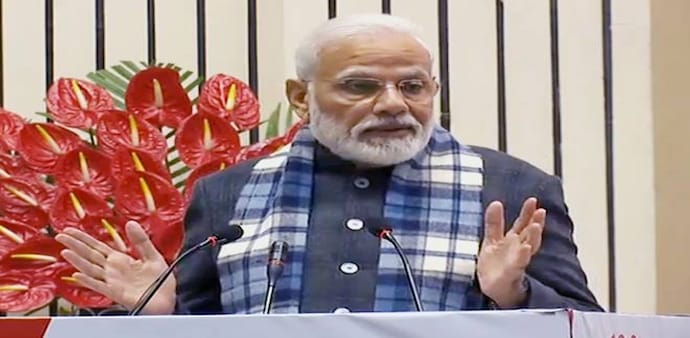 Prime Minister Narendra Modi at at the inaugural session of 100 years of Assocham Prime Minister Narendra Modi at at the inaugural session of 100 years of Assocham