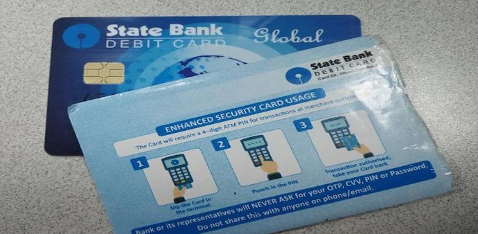 The SBI had in November requested its customers to old cards to the chip-based EMV cards The SBI had in November requested its customers to old cards to the chip-based EMV cards