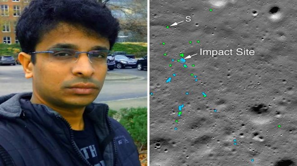 Shanmuga Subramanian's crucial inputs helped NASA confirm the Vikram lander debris location by comparing before and after images. Shanmuga Subramanian's crucial inputs helped NASA confirm the Vikram lander debris location by comparing before and after images.