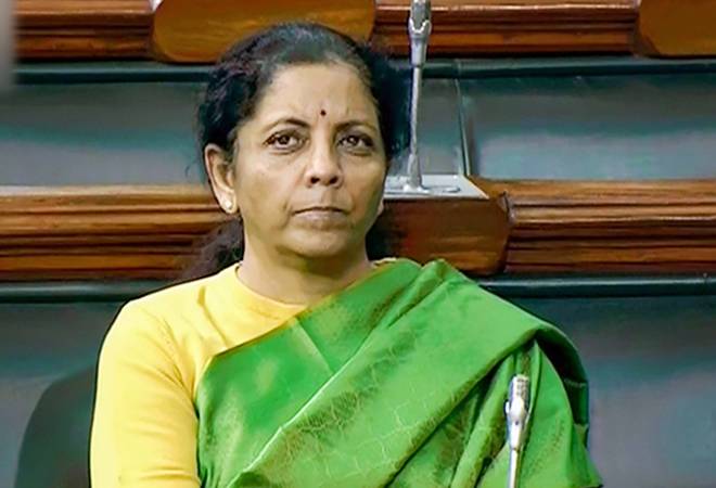 Finance Minster Nirmala Sitharaman during Lok Sabha's Winter session. Finance Minster Nirmala Sitharaman during Lok Sabha's Winter session.
