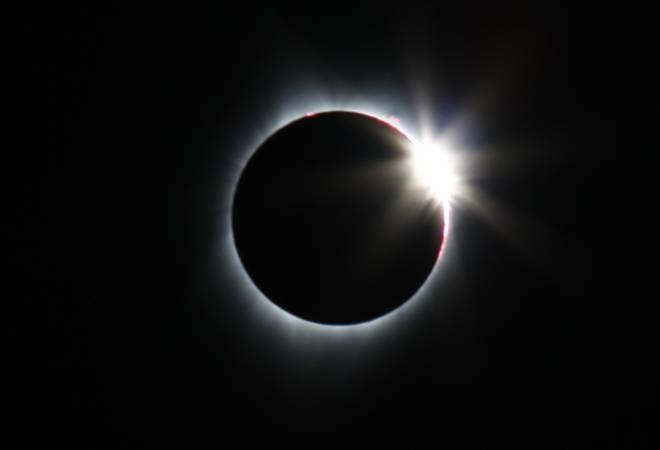 Solar eclipse 2019: An annular solar eclipse takes place when the moon's apparent diameter is smaller than that of the Sun's and blocks most of the Sun's light Solar eclipse 2019: An annular solar eclipse takes place when the moon's apparent diameter is smaller than that of the Sun's and blocks most of the Sun's light