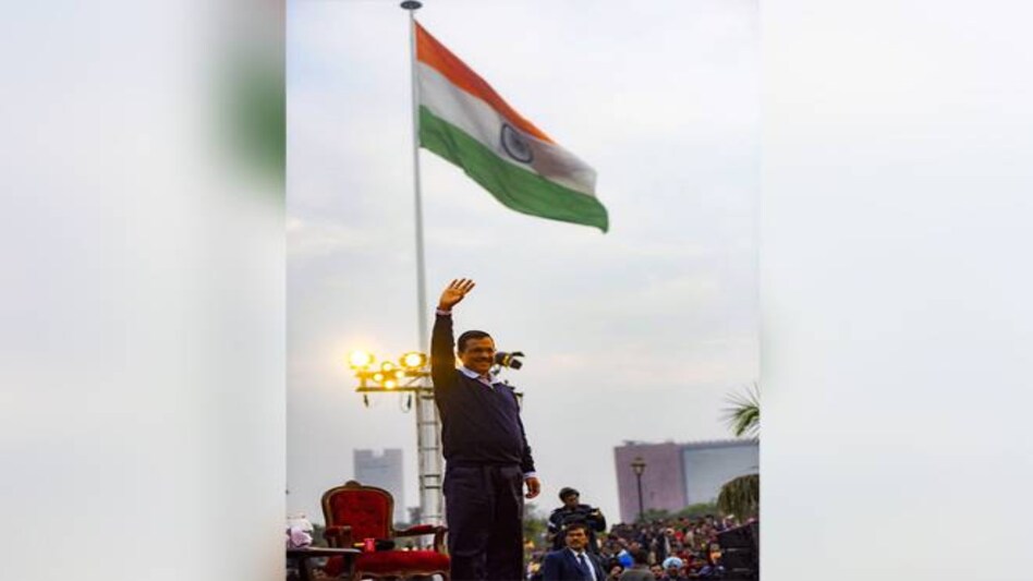 Delhi Assembly Election 2020: CM Kejriwal on Sunday promised a 10-step "Guarantee card" which included list of promises like--free bus rides for students and deployment of "mohalla marshals" for women safety Delhi Assembly Election 2020: CM Kejriwal on Sunday promised a 10-step "Guarantee card" which included list of promises like--free bus rides for students and deployment of "mohalla marshals" for women safety