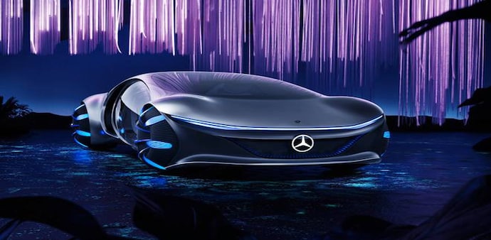 Mercedes Benz Vision AVTR at CES 2020, Las Vegas Mercedes Benz Vision AVTR at CES 2020, Las Vegas
