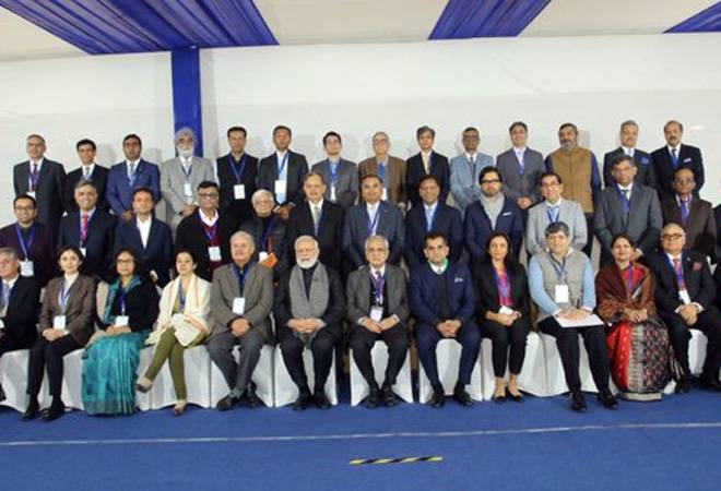 Budget 2020: PM Modi meets top economists at Niti Aayog Budget 2020: PM Modi meets top economists at Niti Aayog