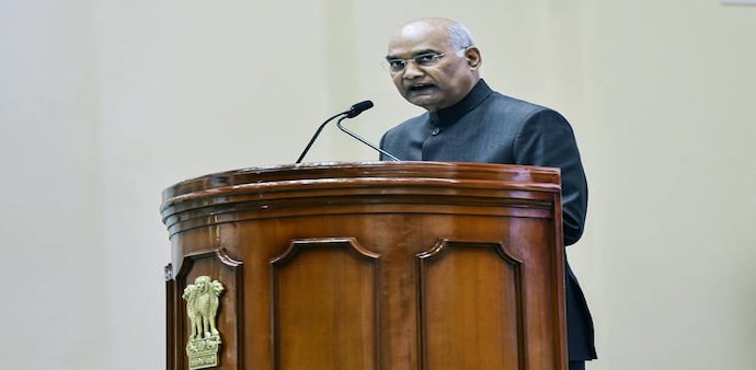 Budget 2020: President Kovind said violence in the name of protest weakens the society Budget 2020: President Kovind said violence in the name of protest weakens the society