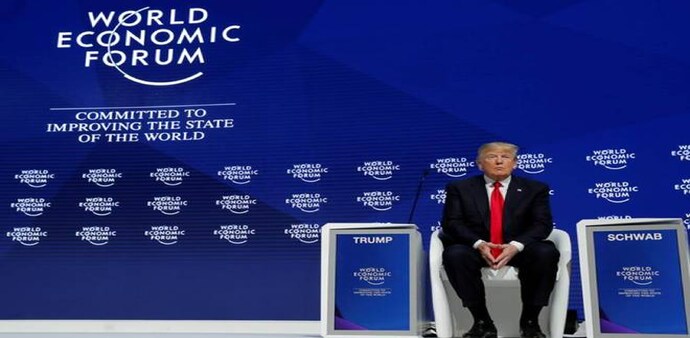 US President Donald Trump at World Economic Forum in Davos US President Donald Trump at World Economic Forum in Davos