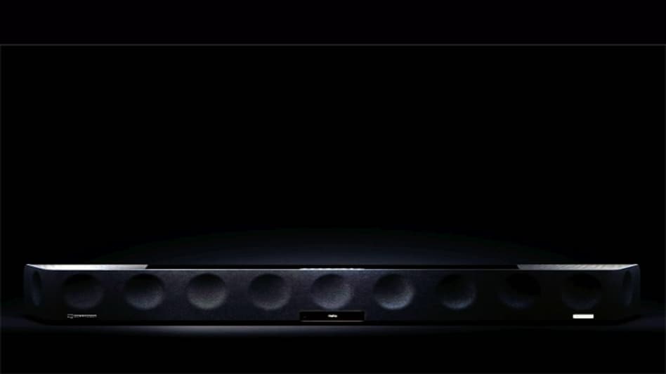 Sennheiser's AMBEO Soundbar, through its Upmix Technology, can recreate stereo and 5.1 content in 3D Sennheiser's AMBEO Soundbar, through its Upmix Technology, can recreate stereo and 5.1 content in 3D