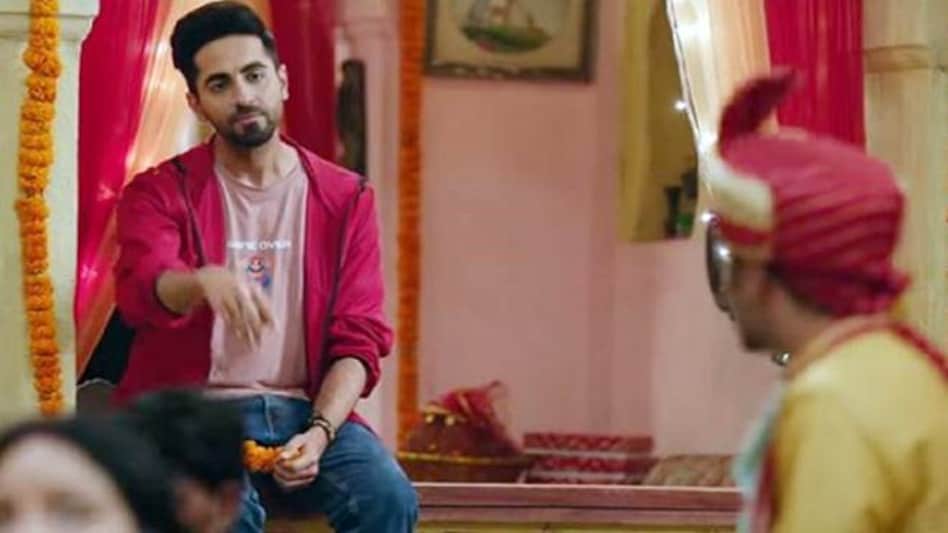Ayushmann Khurrana in Shubh Mangal Zyaada Savdhaan (Image Source: Google) Ayushmann Khurrana in Shubh Mangal Zyaada Savdhaan (Image Source: Google)