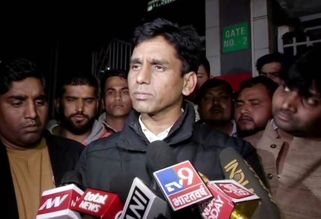 AAP leader Sanjay Singh claims party volunteer Ashok Mann was killed in the attack AAP leader Sanjay Singh claims party volunteer Ashok Mann was killed in the attack