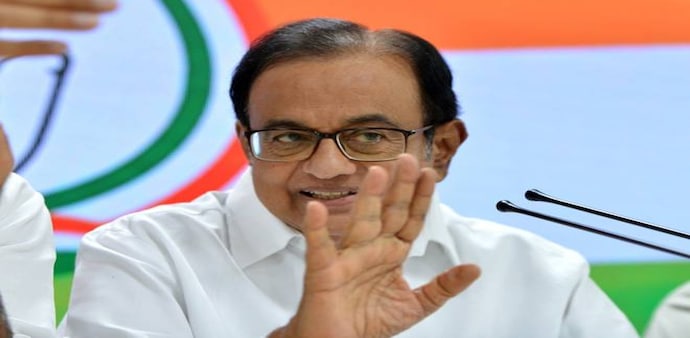 Former finance minister P Chidambaram Former finance minister P Chidambaram