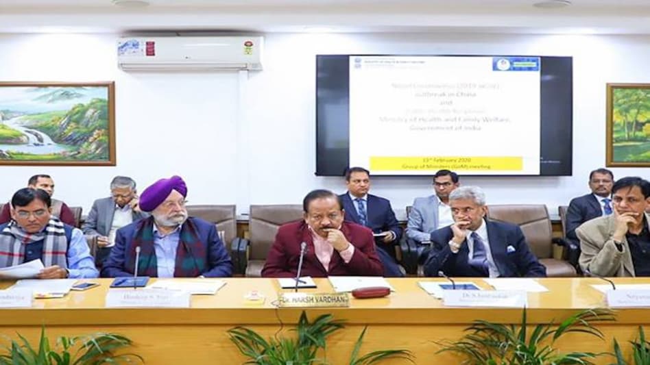 Coronavirus news: Govt forms high-level Group Of Ministers Coronavirus news: Govt forms high-level Group Of Ministers
