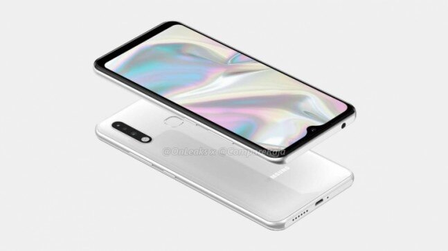 Samsung Galaxy A70e renders leak, show off Infinity-V display and triple cameras