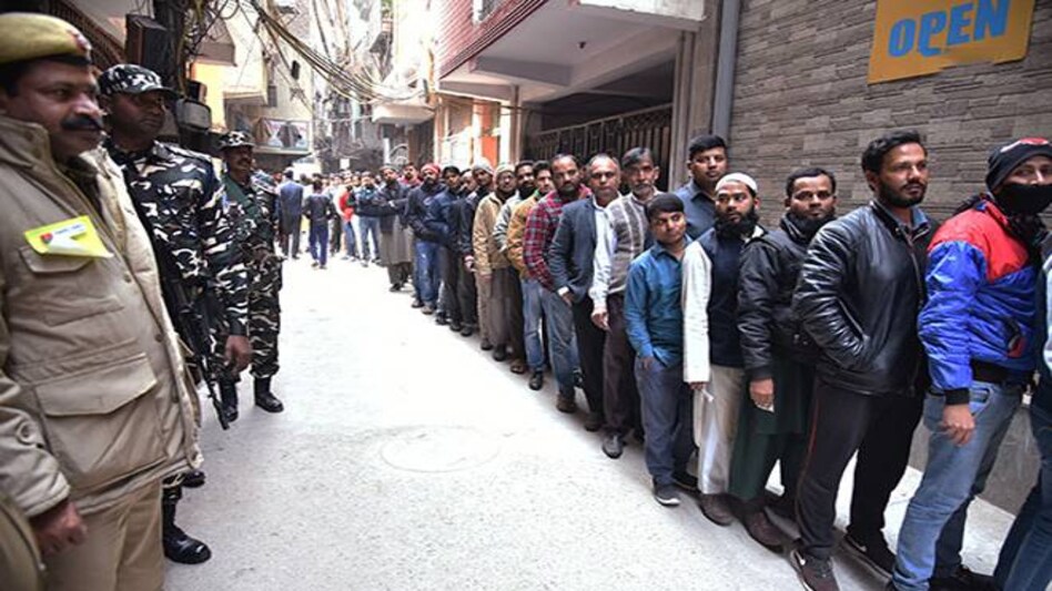 Delhi Election 2020: Shaheen Bagh, which has been the epicentre of anti-CAA protests, recorded a low voter turnout Delhi Election 2020: Shaheen Bagh, which has been the epicentre of anti-CAA protests, recorded a low voter turnout