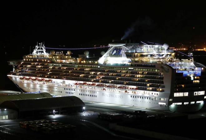 A total of 138 Indians, including 132 crew and 6 passengers, were among the 3,711 people, on board the ship when it docked (Photo: Reuters) A total of 138 Indians, including 132 crew and 6 passengers, were among the 3,711 people, on board the ship when it docked (Photo: Reuters)