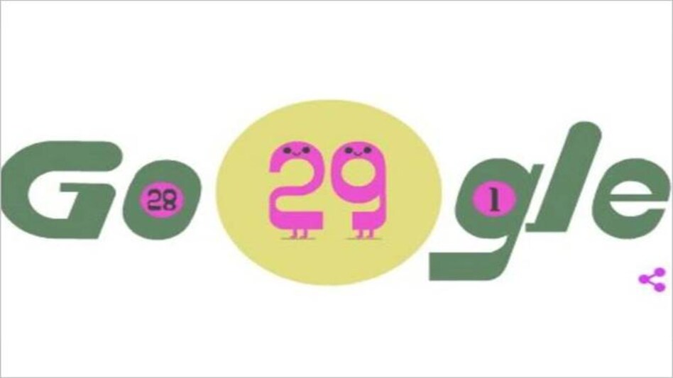 Leap Day 2020: Google put out a "jumps" doodle to mark the leap day 2020 Leap Day 2020: Google put out a "jumps" doodle to mark the leap day 2020