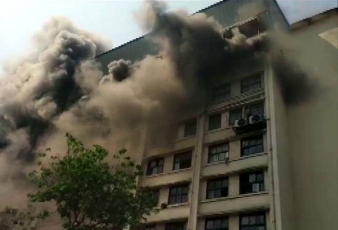 Fire breaks out at GST Bhavan in Mumbai; rescue operations underway