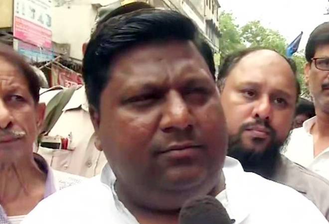 AAP candidate from Ballimaran Imran Hussain AAP candidate from Ballimaran Imran Hussain