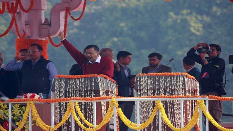 Arvind Kejriwal's oath-taking ceremony speech: 'Elections are over, it doesn't matter who you voted for, now all Delhiites are my family,' Kejriwal said at Ramlila ground Arvind Kejriwal's oath-taking ceremony speech: 'Elections are over, it doesn't matter who you voted for, now all Delhiites are my family,' Kejriwal said at Ramlila ground