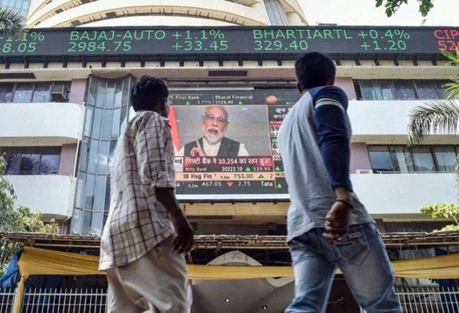Outside the stock exchange Outside the stock exchange