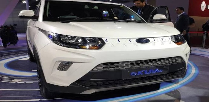 Auto expo: Mahindra & Mahindra launched the eKUV100 at Auto Expo 2020 on Wednesday Auto expo: Mahindra & Mahindra launched the eKUV100 at Auto Expo 2020 on Wednesday