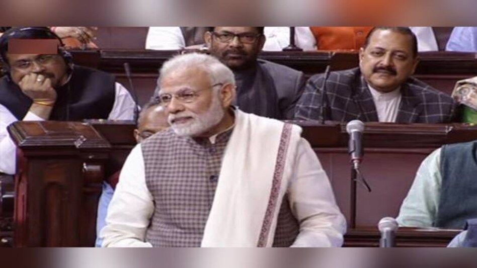 Replying in the Lok Sabha on the Motion of Thanks to the President's budget speech, PM Modi said that he was thankful to the people of the country in reposing their trust in him to eradicate unemployment Replying in the Lok Sabha on the Motion of Thanks to the President's budget speech, PM Modi said that he was thankful to the people of the country in reposing their trust in him to eradicate unemployment