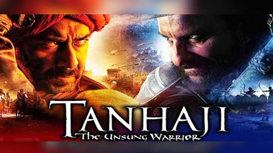 Ajay Devgn and Saif Ali Khan in Tanhaji Ajay Devgn and Saif Ali Khan in Tanhaji