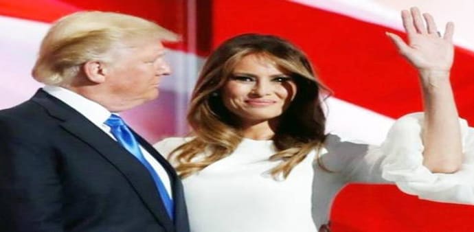 US President Donald Trump and First Lady Melania Trump US President Donald Trump and First Lady Melania Trump