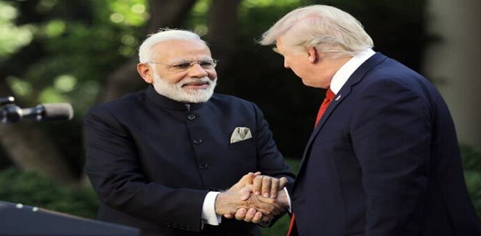 Prime Minister Narendra Modi and US President Donald Trump Prime Minister Narendra Modi and US President Donald Trump