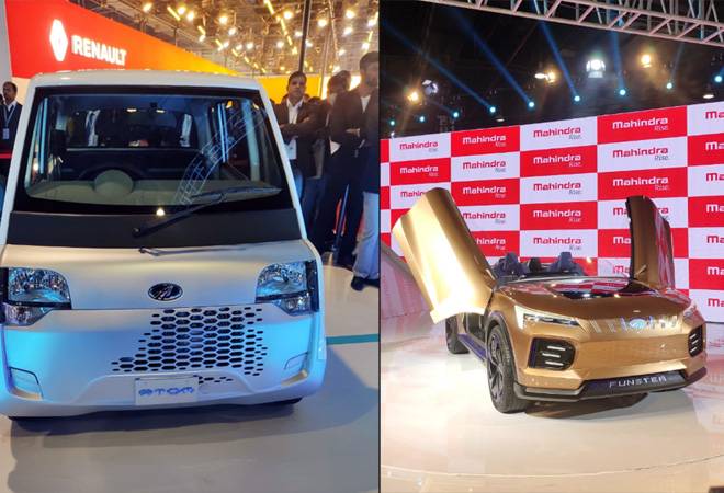 Auto Expo 2020: Mahindra showcases 3 EVs, a concept car and electric-3 wheeler Auto Expo 2020: Mahindra showcases 3 EVs, a concept car and electric-3 wheeler